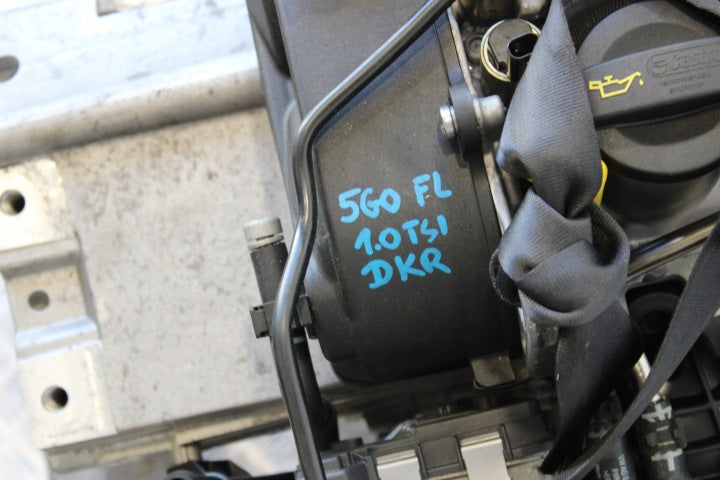 Motor VW Golf VII I DKR 1.0 TSI 115PS 85kW Benzin Engine Komplett MOT3248949108bk