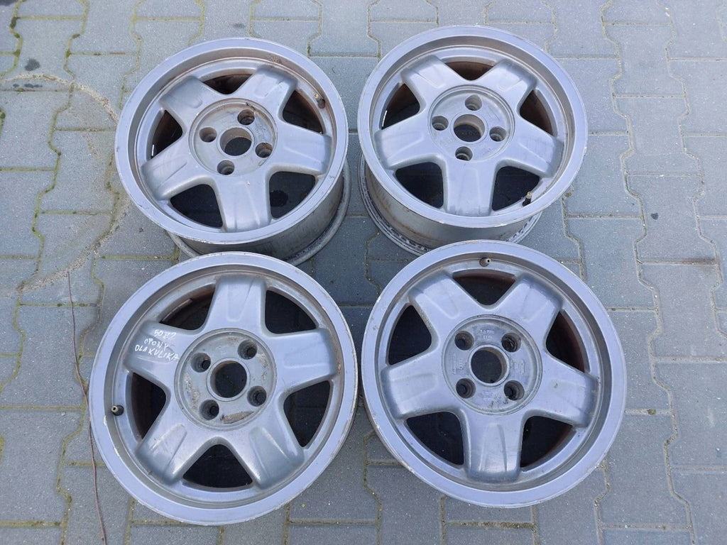 4x Alufelge 15 Zoll 7.0" 4x108 37ET 8A0601025 Audi 80 B4 Rim Wheel FEL6413116933kz