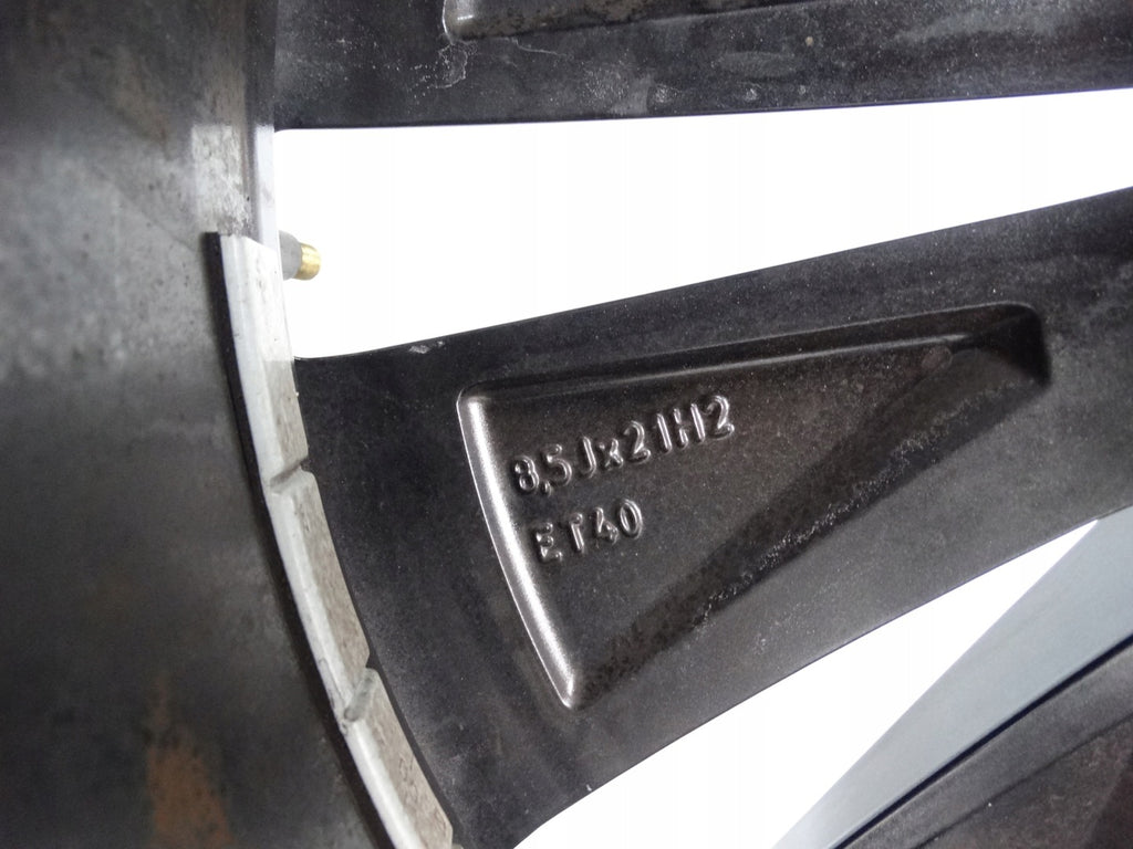 1x Alufelge 21 Zoll 8.5" 5x112 40ET Glanz Schwarz 5LA601025 Skoda Enyaq Iv FEL7932012661gr