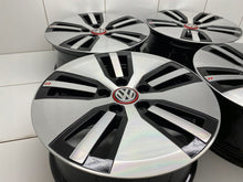 Laden Sie das Bild in den Galerie-Viewer, 4x Alufelge 16 Zoll 6.5" 5x112 46ET Glanz Silber 5GE601025 VW Golf VII I FEL4112062716hb