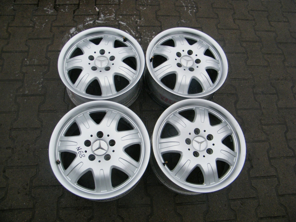 4x Alufelge 16 Zoll 7.0" 5x112 34ET Glanz Silber A2464010502 Mercedes-Benz Slk