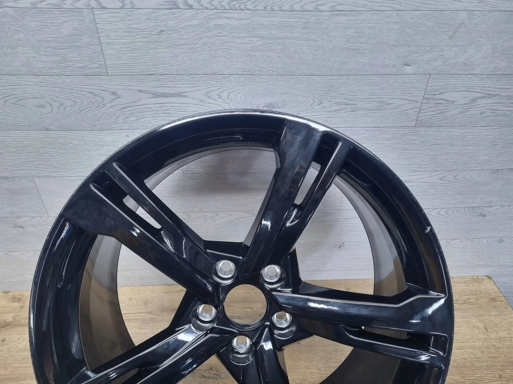1x Alufelge 19 Zoll 8.5" 5x112 32ET Glanz Schwarz 8W0071499B Audi A4 B9 FEL1612330601ah