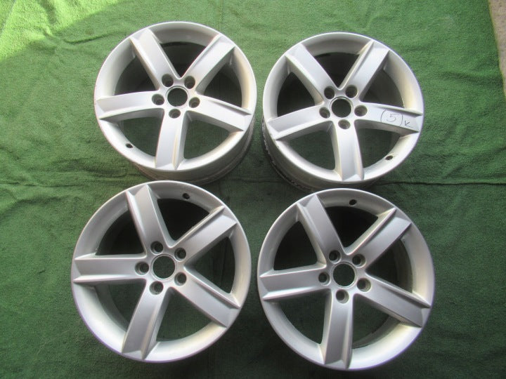 4x Alufelge 17 Zoll 7.0" 5x112 46ET Glanz Silber 8K0071497 Audi A4 B8 Rim Wheel FEL4459244929th