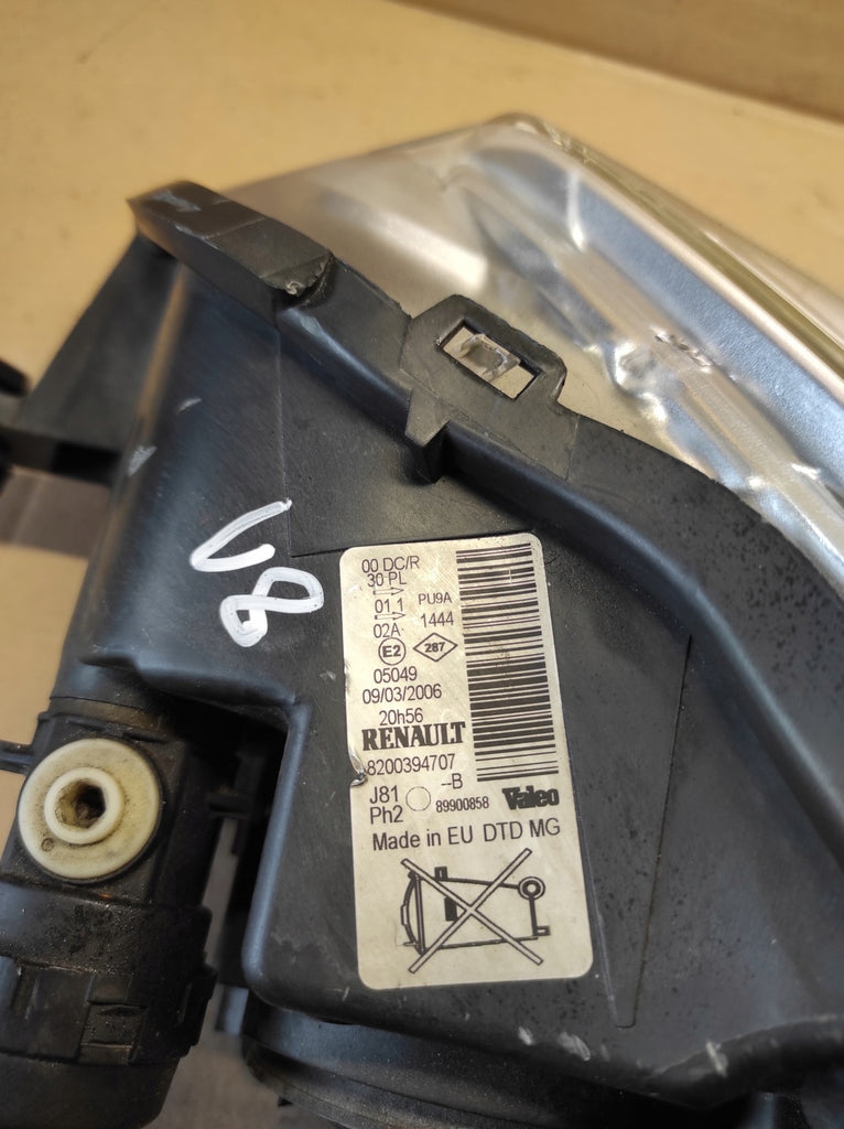 Frontscheinwerfer Renault Espace IV 8200394707 Rechts Scheinwerfer Headlight SCH9715134613lw