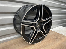 Load image into Gallery viewer, 1x Alufelge 18 Zoll 8.5&quot; 5x112 49ET Glanz Graphit A2054019600 Mercedes-Benz Amg