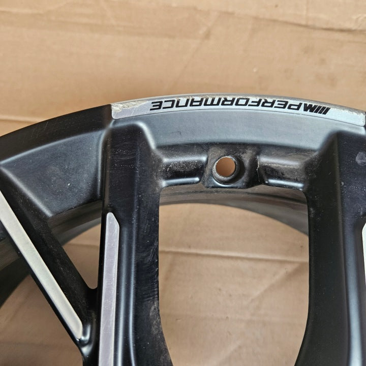 1x Alufelge 19 Zoll 8.0" 5x112 53ET Glanz Silber 5A45273 BMW 1 Rim Wheel FEL6402038464le