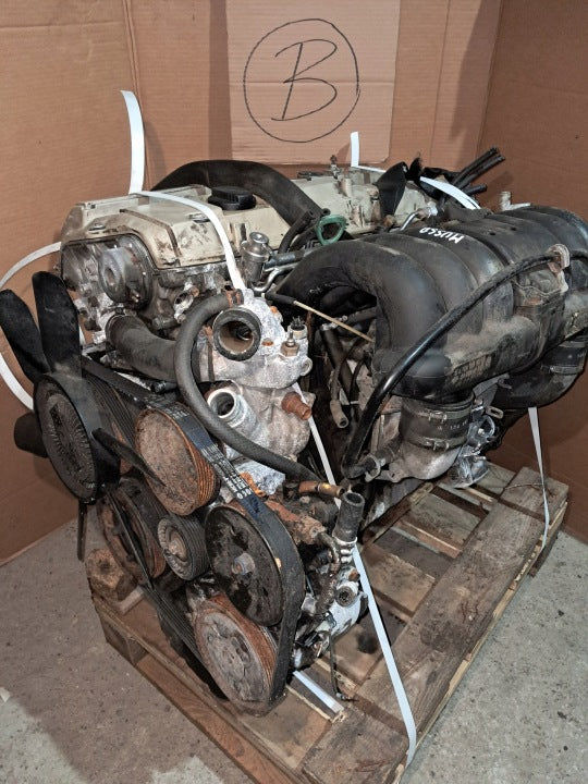 Motor Mercedes-Benz W124 104992 3.2 189TKm 2001 Benzin Engine Komplett MOT7407415094cb