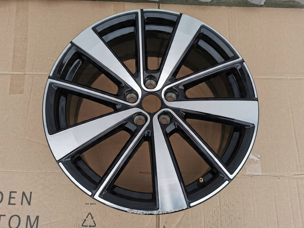 1x Alufelge 19 Zoll 8.0" 5x108 50ET Glanz Schwarz Polestar 1 Ii Rim Wheel