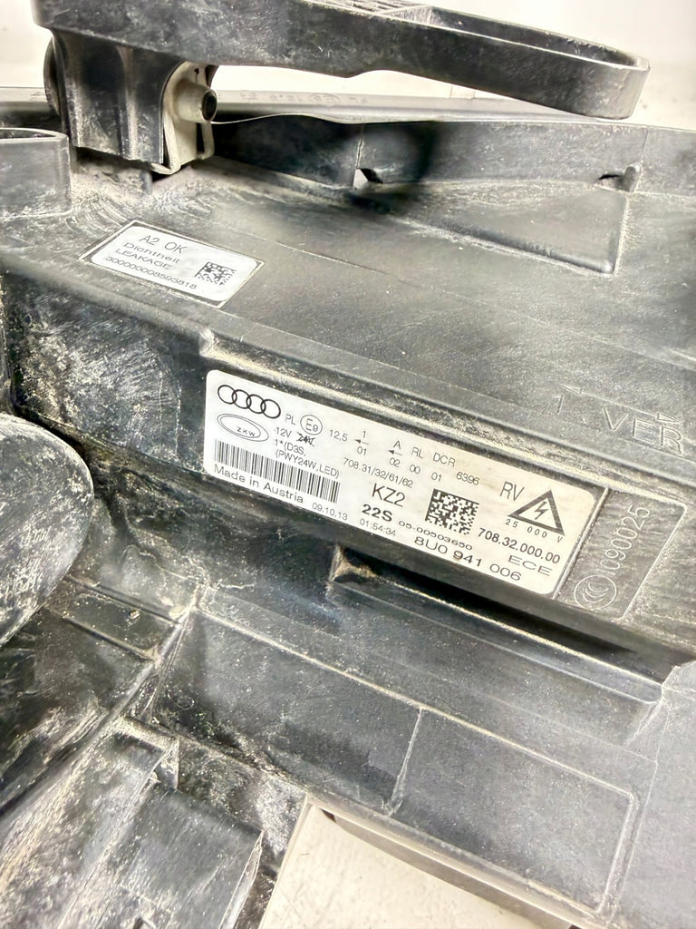 Frontscheinwerfer Audi Q3 8U0941006 8U09410068U0941006 Xenon Rechts Headlight SCH4759070296hg