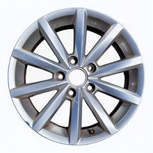 Load image into Gallery viewer, 1x Alufelge 16 Zoll 6.5&quot; 5x112 46ET Glanz 5G0601025BQ Vw Rim Wheel