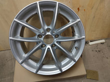 Load image into Gallery viewer, 1x Alufelge 17 Zoll 7.5" 5x120 32ET Glanz Silber 6787575 BMW X3 F25 Rim Wheel FEL6946186664ir