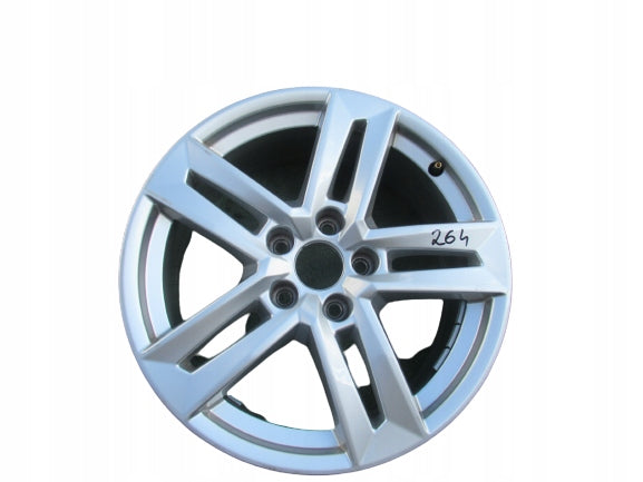 1x Alufelge 17 Zoll 7.0" 5x112 42ET Glanz Silber 8W0601025 Audi C7 A4 B9