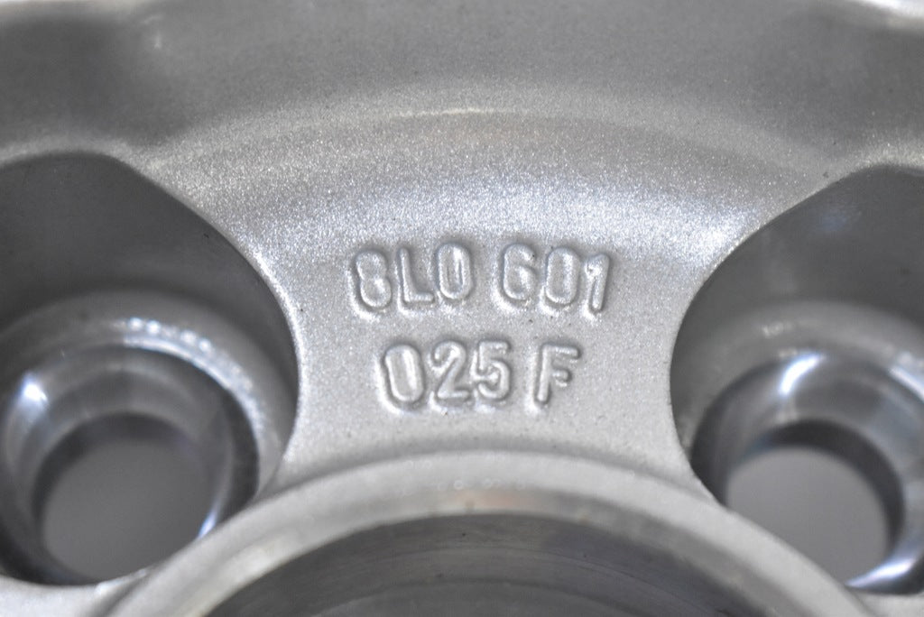 1x Alufelge 15 Zoll 6.0" 5x100 38ET Glanz Silber 8L0601025F Audi A3 Rim Wheel FEL7508006062tu