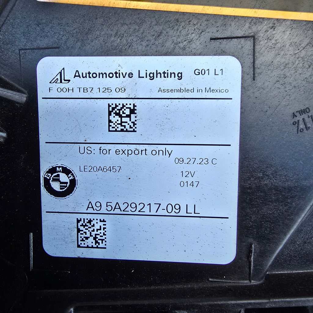 Frontscheinwerfer BMW X3 G01 G02 5A29217-09 Laser Ein Stück (Rechts oder Links) SCH2058195415jk