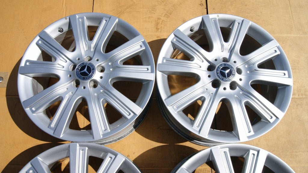 4x Alufelge 19 Zoll 8.5" 5x112 62ET Glanz Silber A1664011702 Mercedes-Benz W166 FEL1080074100ux