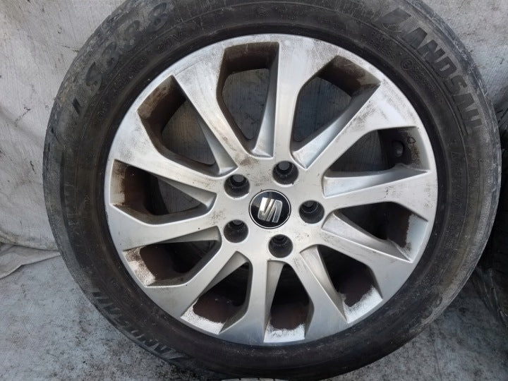 4x Alufelge 16 Zoll 6.5" 5x112 46ET 5F0601025A Seat Leon Rim Wheel FEL3438404976fn