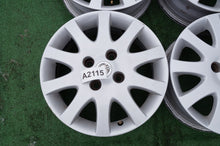 Load image into Gallery viewer, 4x Alufelge 16 Zoll 6.0" 4x114.3 45ET Silber Nissan Primera P11 Almera I N16 FEL6969135206gr