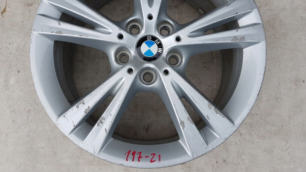 1x Alufelge 17 Zoll 7.5" 5x112 54ET Glanz Silber 6855086 BMW 2 F45 F46 Rim Wheel FEL4289385389xt