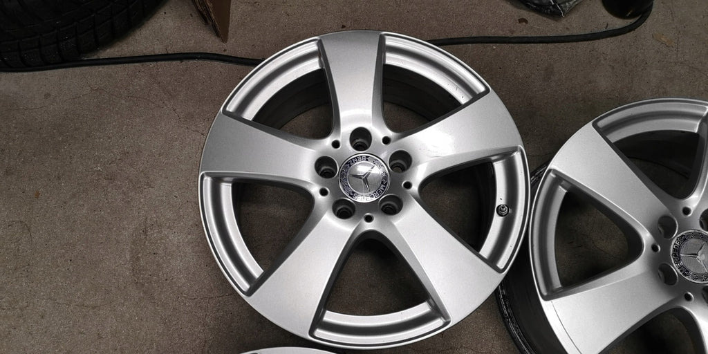 4x Alufelge 17 Zoll 7.0" 5x112 48 5ET A2054015500 Mercedes-Benz Viano Rim Wheel FEL1850090008ui