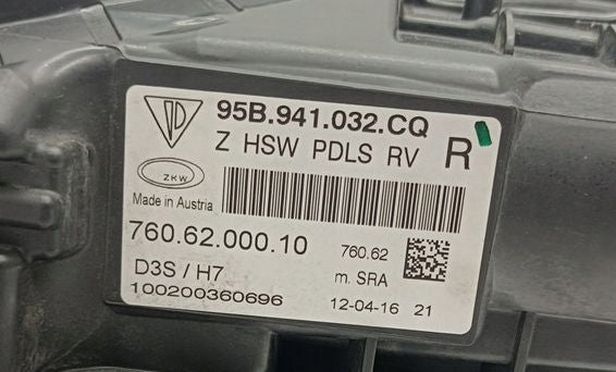 Frontscheinwerfer Porsche Macan 95B941032CQ Xenon Rechts Scheinwerfer Headlight SCH4531474507sl