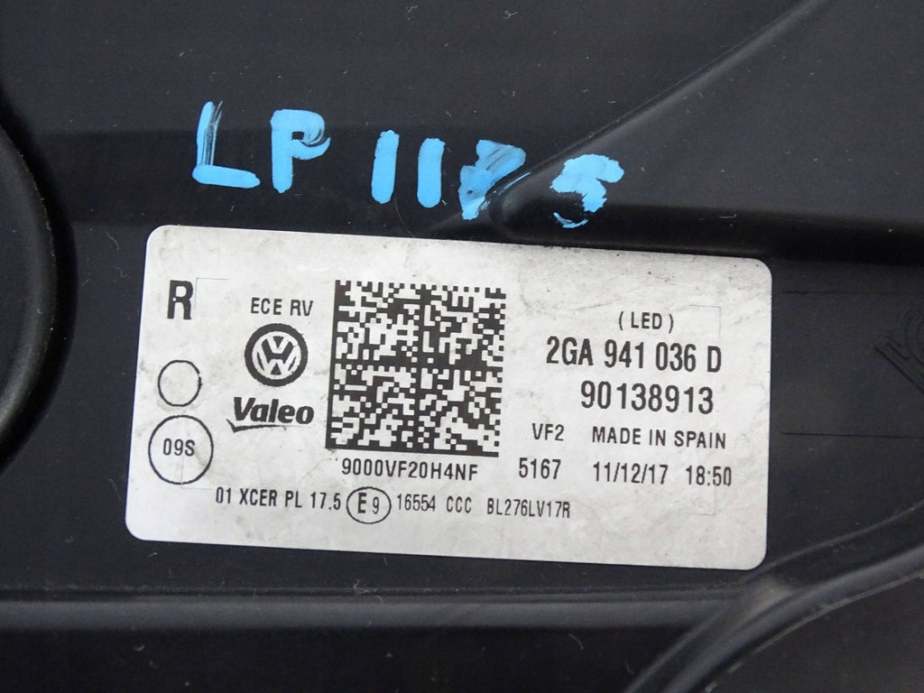 Frontscheinwerfer VW T-Roc 2GA941036D Rechts Scheinwerfer Headlight SCH5874903947dh