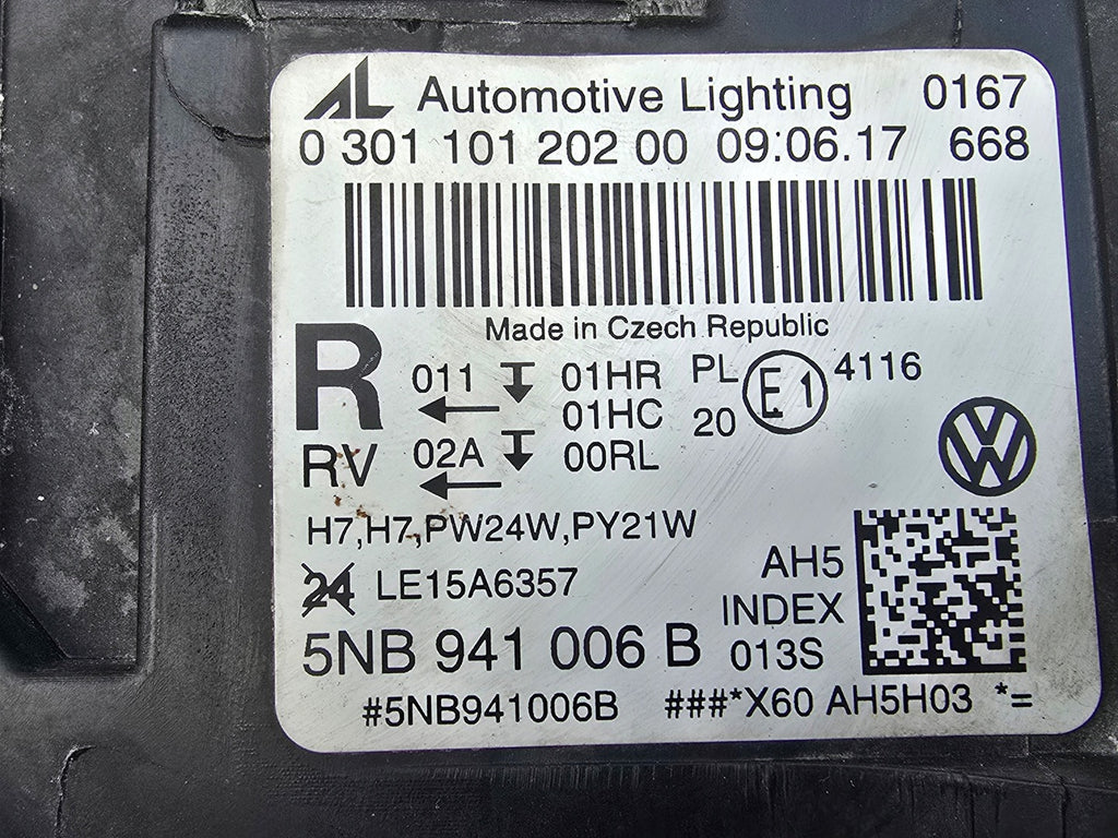 Frontscheinwerfer VW Tiguan 5NB941006B Rechts Scheinwerfer Headlight SCH1916292686zi