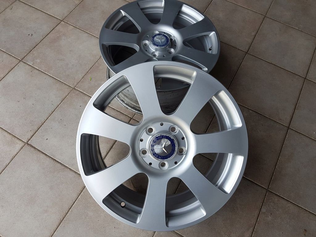 1x Alufelge 17 Zoll 7.5" 5x112 47 5ET A2044013502 Mercedes-Benz X204 Rim Wheel FEL1930305636fr