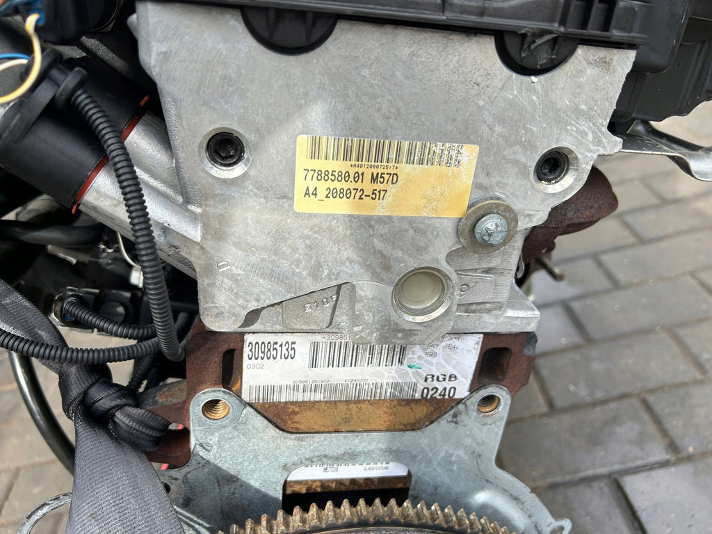 Motor BMW 3 E46 E53 M57D30 306D1 3.0 141TKm Diesel Engine Komplett