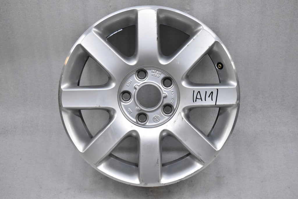 1x Alufelge 16 Zoll 6.0" 5x112 50ET Glanz Silber 1K0601025Q VW Golf Rim Wheel FEL1902254305jc