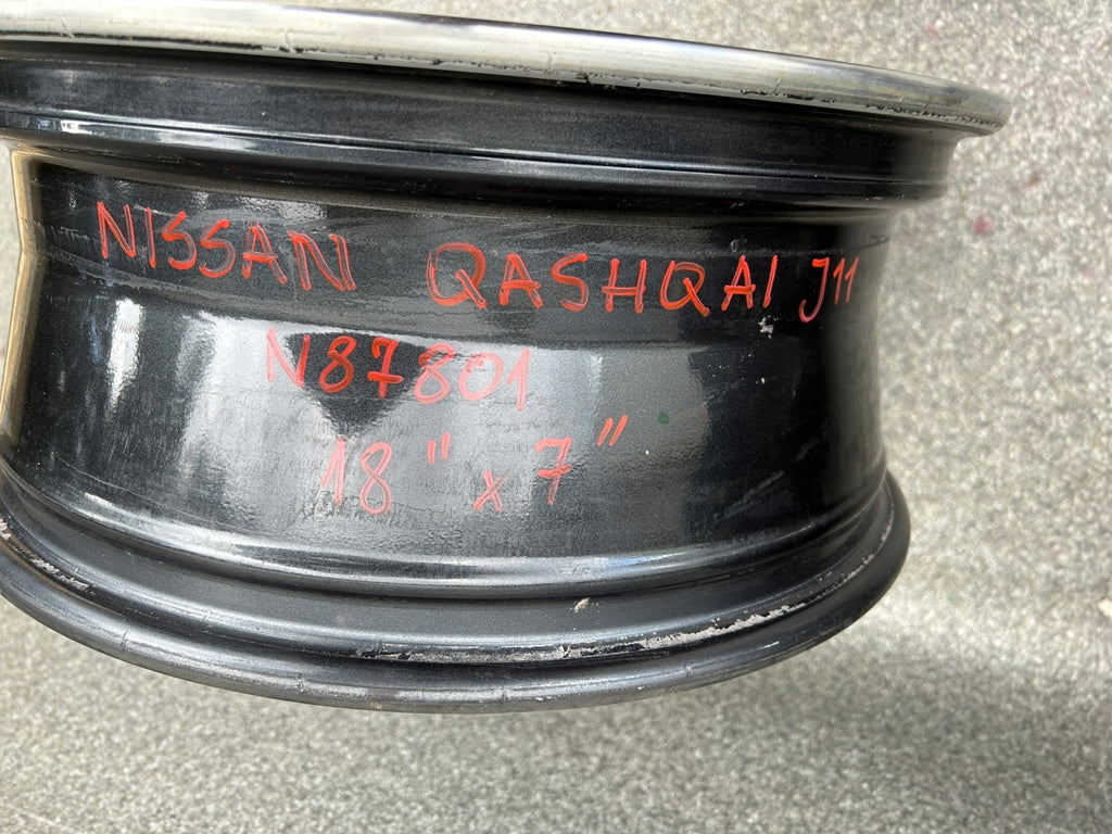 1x Alufelge 18 Zoll 7.0" 5x114.3 Nissan Qashqai I Rim Wheel FEL4286464728aa