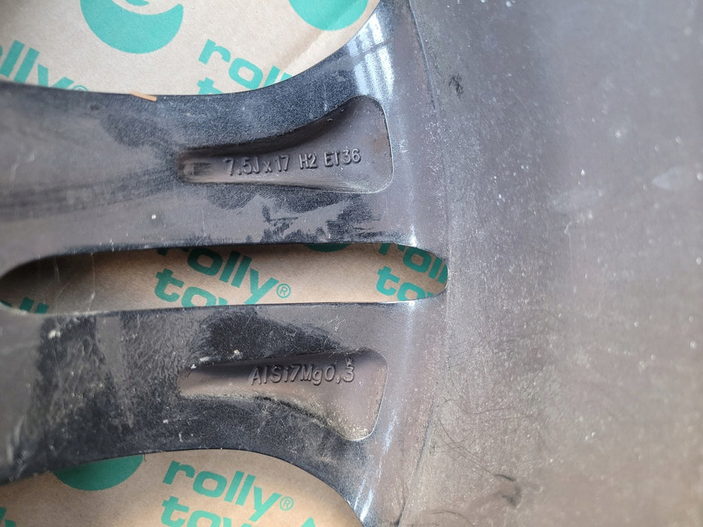 1x Alufelge 17 Zoll 7.5" 5x112 36ET A2534010600 Mercedes-Benz Glc Rim Wheel FEL1100369197op