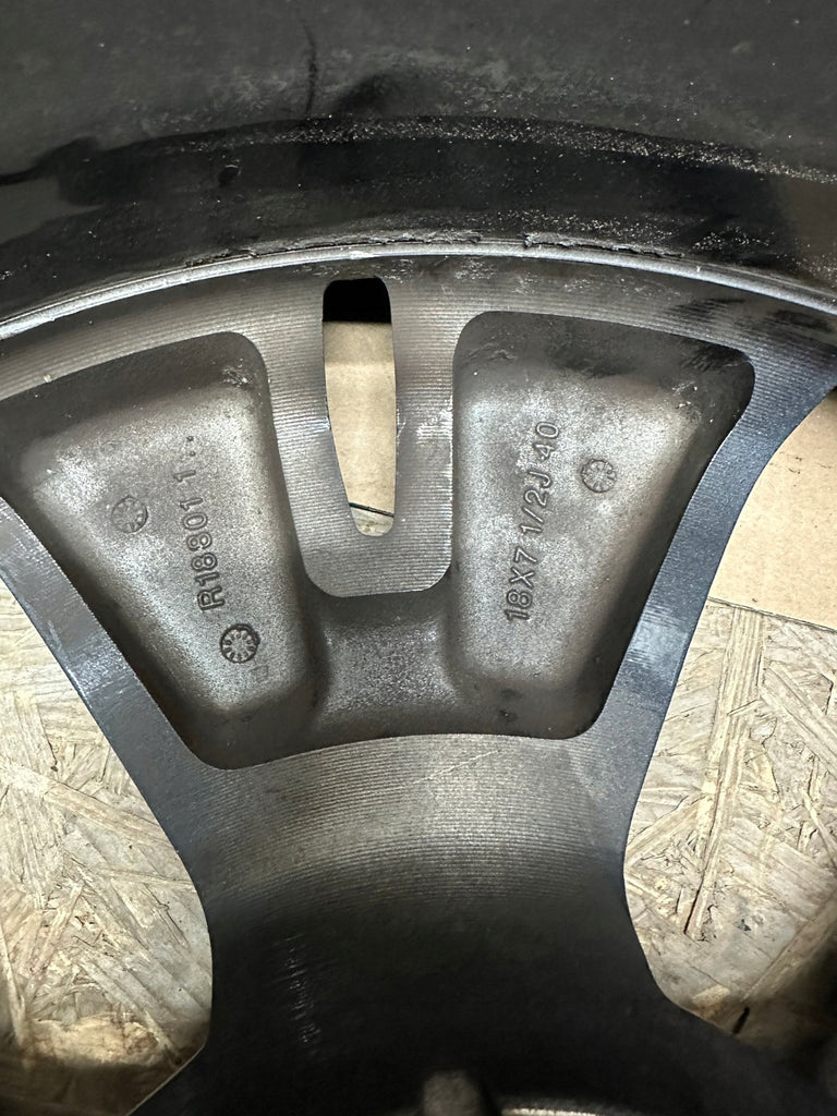 1x Alufelge 18 Zoll 7.5" 5x114.3 40ET Nissan X Trail X-Trail Rim Wheel