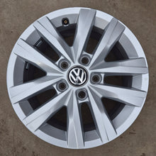 Load image into Gallery viewer, 1x Alufelge 16 Zoll 6.5" 5x120 51ET Glanz Silber 7E0601025N VW Multivan FEL8327348519rf