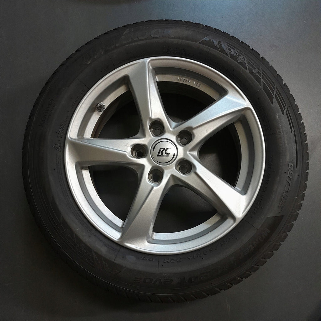 4x Alufelge 16 Zoll 6.5" 5x114.3 45ET Silber KBA50369 Mazda I Corolla Rim Wheel FEL9108188579os