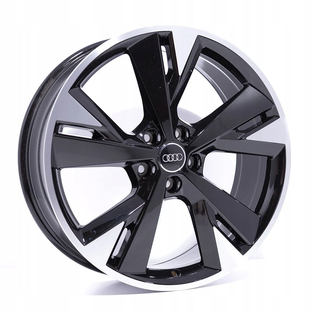 4x Alufelge 20 Zoll 8.0" 5x112 45ET Glanz Schwarz 89A601025E Audi E-Tron FEL5186636873wp