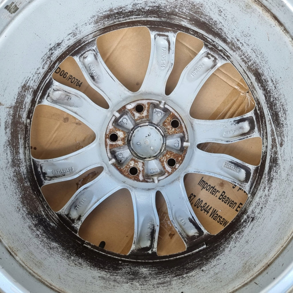 1x Alufelge 17 Zoll 7.0" 5x108 46ET Silber 9671401480 Peugeot 508 Rim Wheel FEL6468068484fk