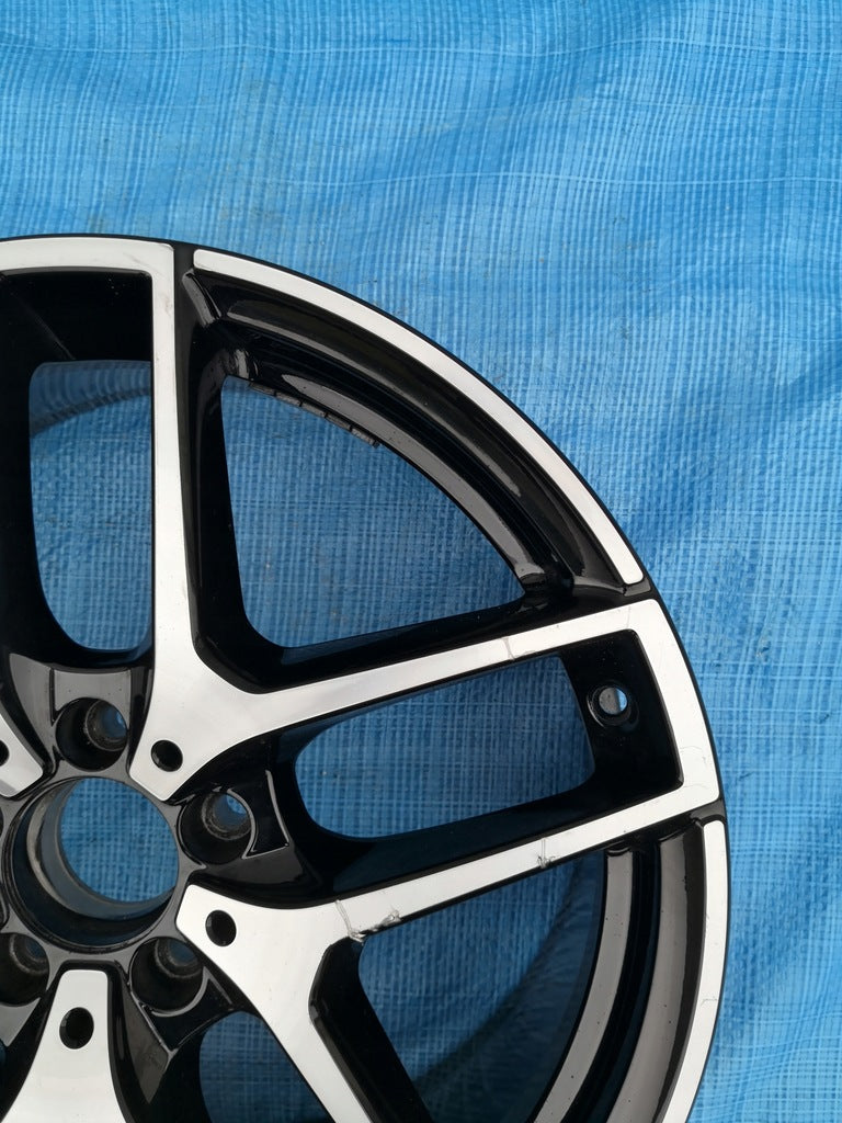 1x Alufelge 19 Zoll 8.0" 5x112 38ET A2534011800 Mercedes-Benz Glc Amg Rim Wheel FEL3753402085ax