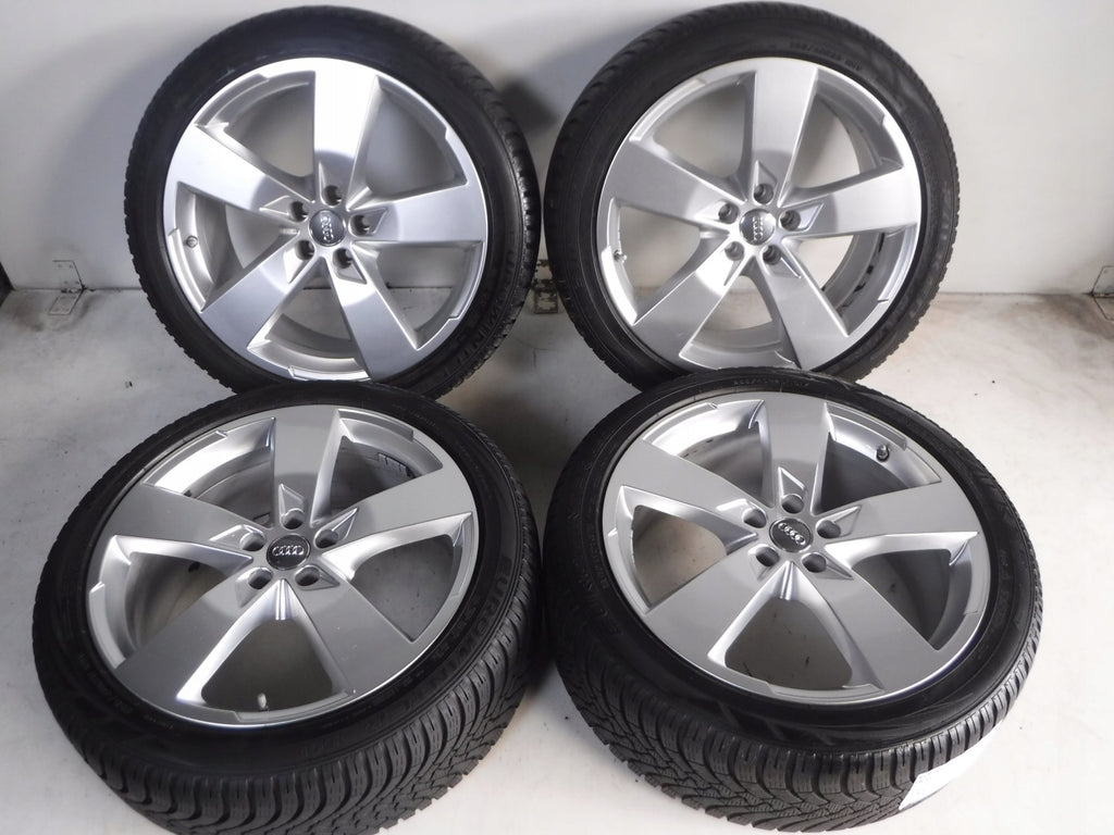 4x Alufelge 20 Zoll 8.5" 5x112 43ET Glanz Silber 4K0601025K Audi A6 A8 Rim Wheel FEL3441537536bh