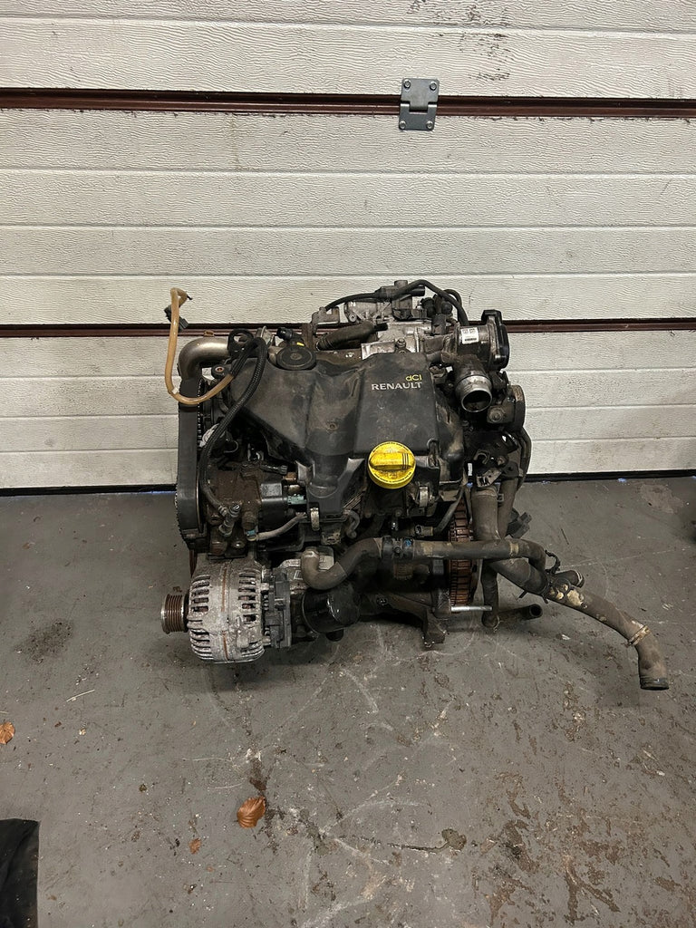 Motor Renault Kangoo K9KE8 1.5 DCI 90PS 66kW 130TKm Diesel Engine Komplett