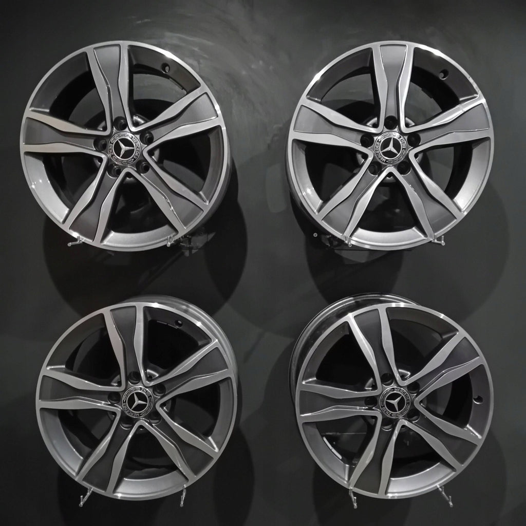 4x Alufelge 17 Zoll 7.0" 5x112 48 5ET A2054010800- Mercedes-Benz W205 W204 FEL9333210598fe