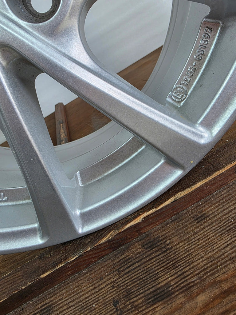 1x Alufelge 16 Zoll 6.0" 5x112 50ET Glanz Silber V12606 Seat Altea Golf I Jetta FEL2343982219dg