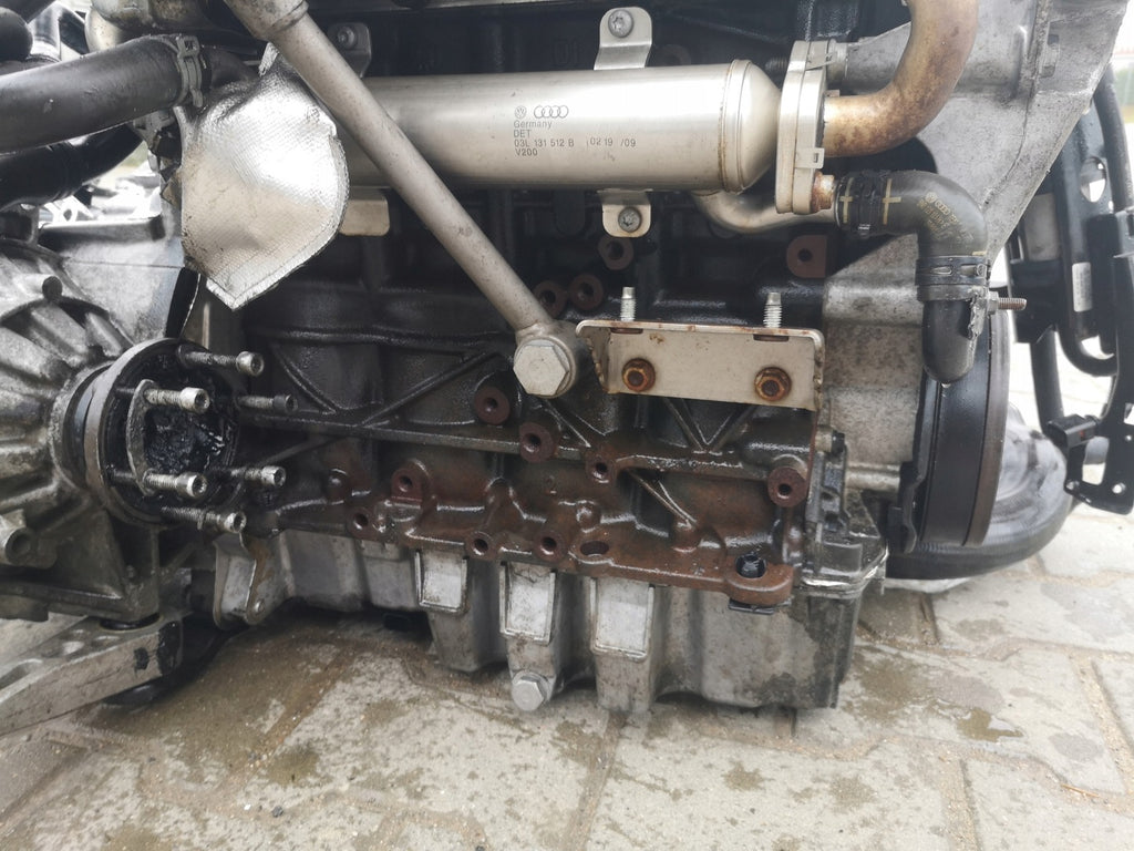 Motor Audi Skoda VW 2.0 TDI CBD 160TYSKM 257TKm Diesel Engine Komplett