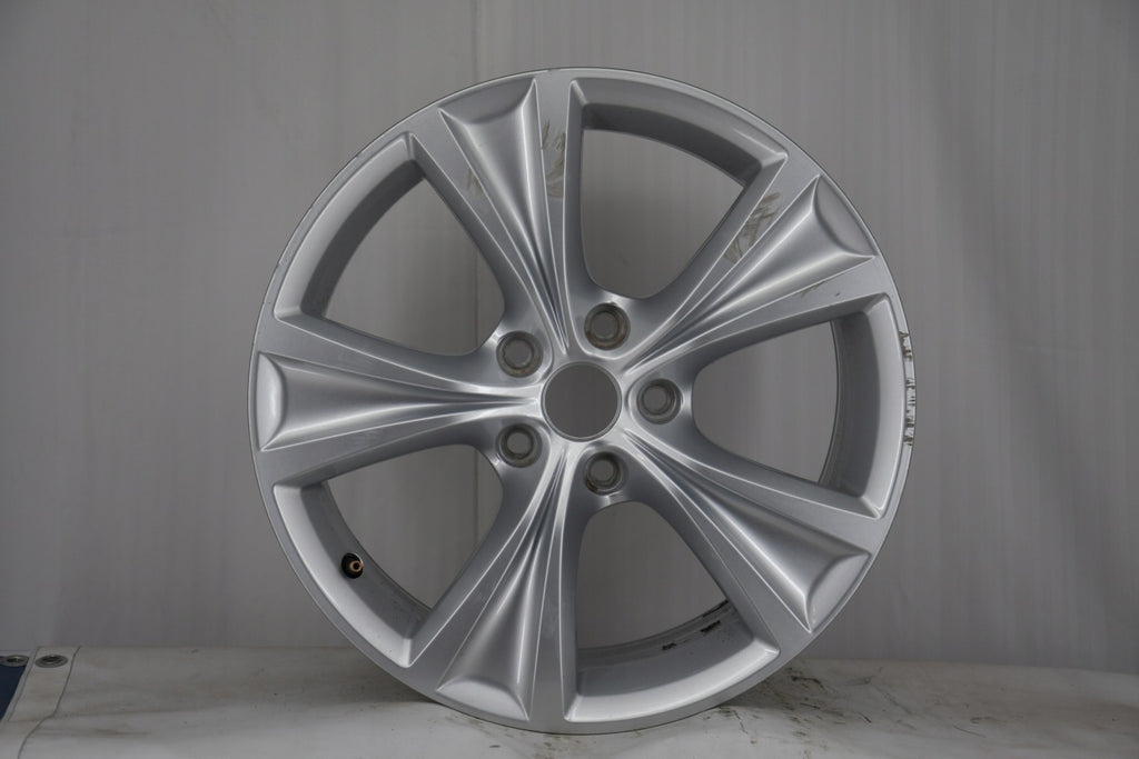 1x Alufelge 17 Zoll 7.5" 5x112 46ET Glanz Silber 5FA601025C Seat Leon Rim Wheel FEL9046563189th