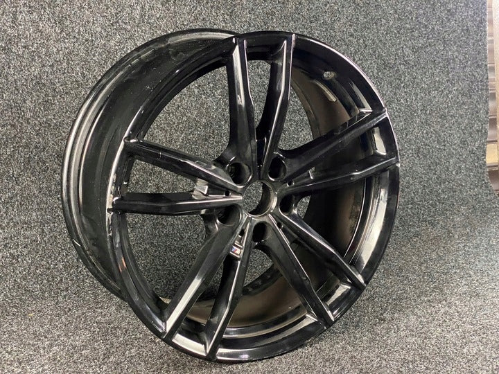 1x Alufelge 19 Zoll 8.0" 5x112 27ET Glanz 8089892 BMW 3 G21 G20 Rim Wheel FEL1057321126qc