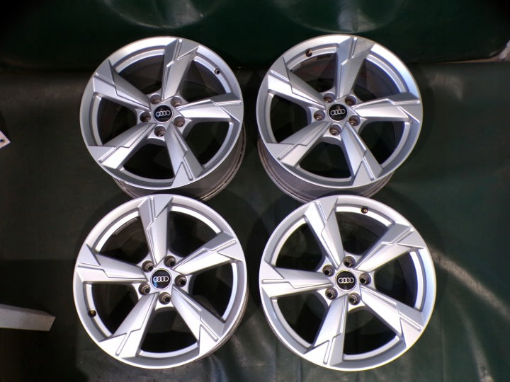4x Alufelge 18 Zoll 8.0" 5x112 39ET Glanz Graphit 4K0601025D Audi Rim Wheel FEL6924081586ec