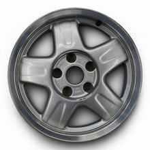 Laden Sie das Bild in den Galerie-Viewer, 1x Alufelge 15 Zoll 7.0&quot; 5x112 45ET Glanz Silber 8D0601025G Audi B5 Rim Wheel