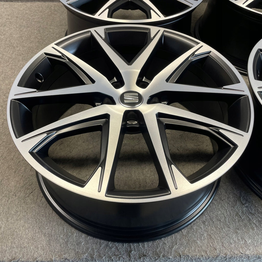 4x Alufelge 19 Zoll 8.0" 5x112 45ET Glanz Schwarz 575601025L Cupra Ateca FEL9038253642ze
