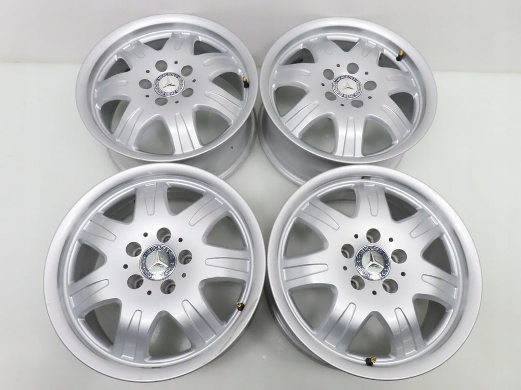 4x Alufelge 16 Zoll 7.0" 5x112 34ET Silber A1714010902 Mercedes-Benz Slk FEL6046856893wb