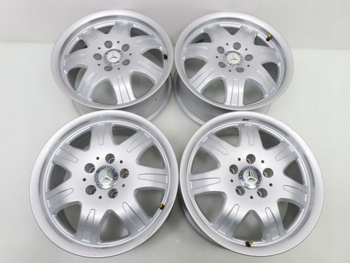 4x Alufelge 16 Zoll 7.0" 5x112 34ET Silber A1714010902 Mercedes-Benz Slk FEL6046856893wb