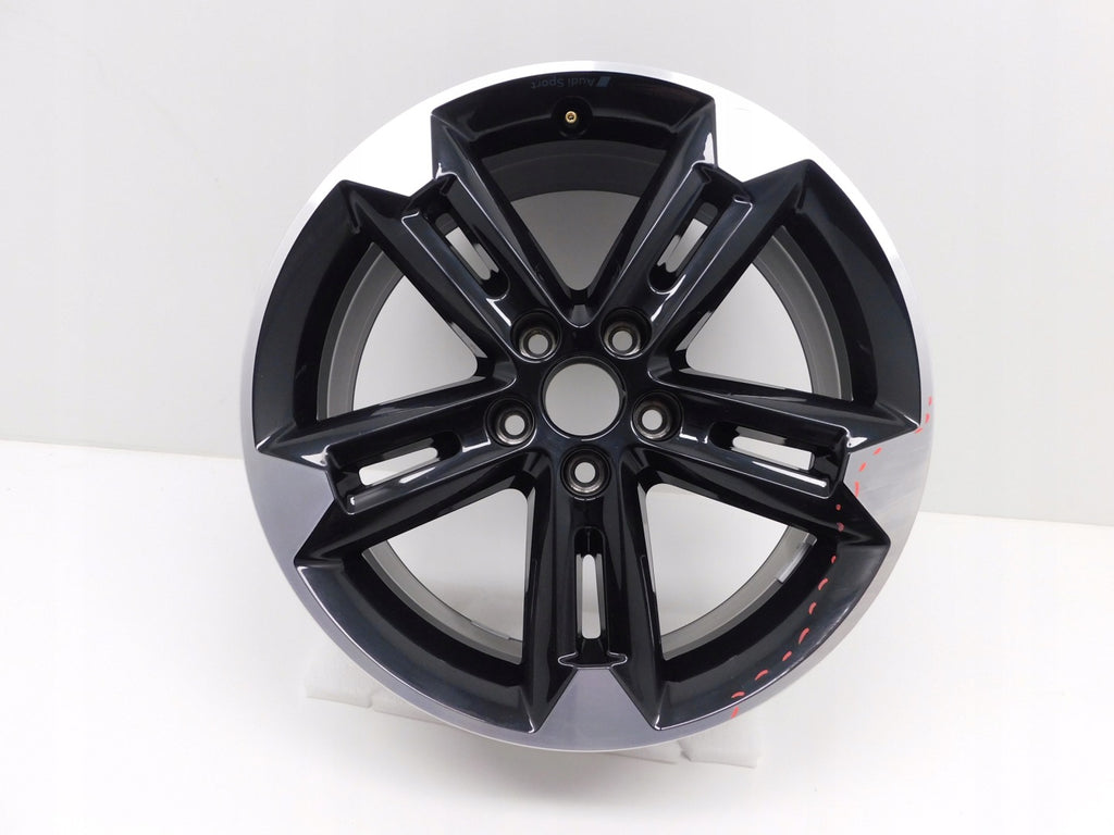 1x Alufelge 18 Zoll 7.0" 5x112 40ET Glanz Schwarz 81A601025AM Audi Q2 Rim Wheel FEL2932638391it